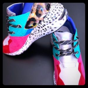 Steven Madden multi color sneakers